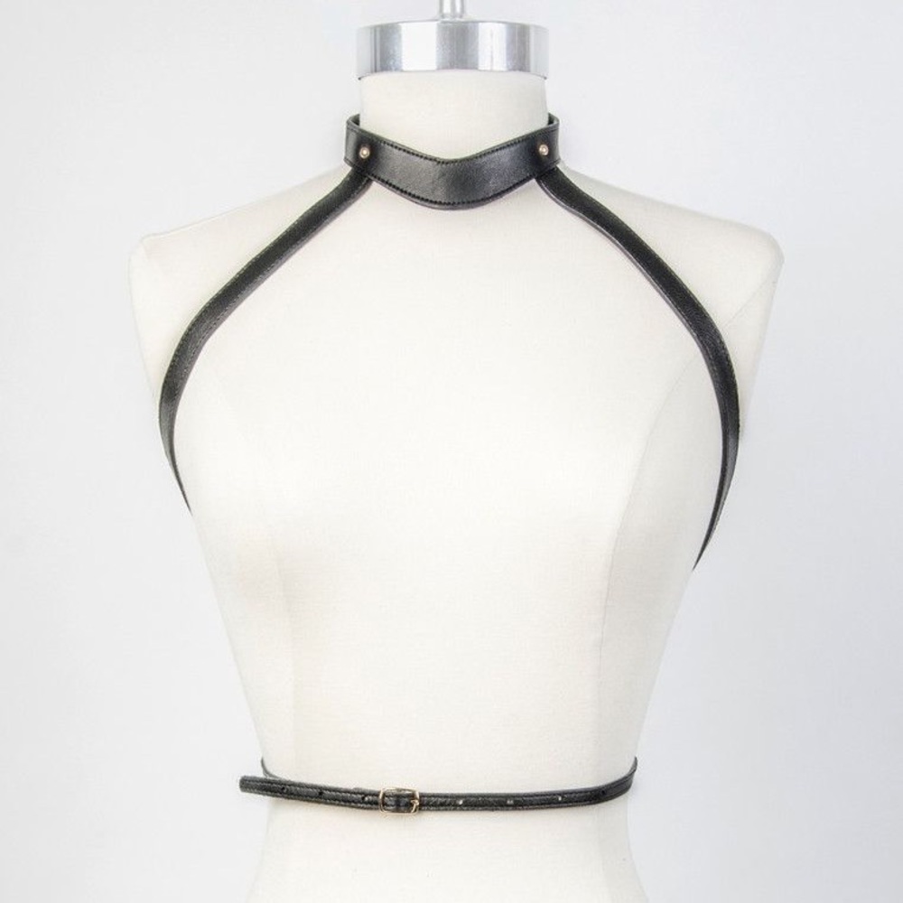 Zana Bayne Leather Portrait harness